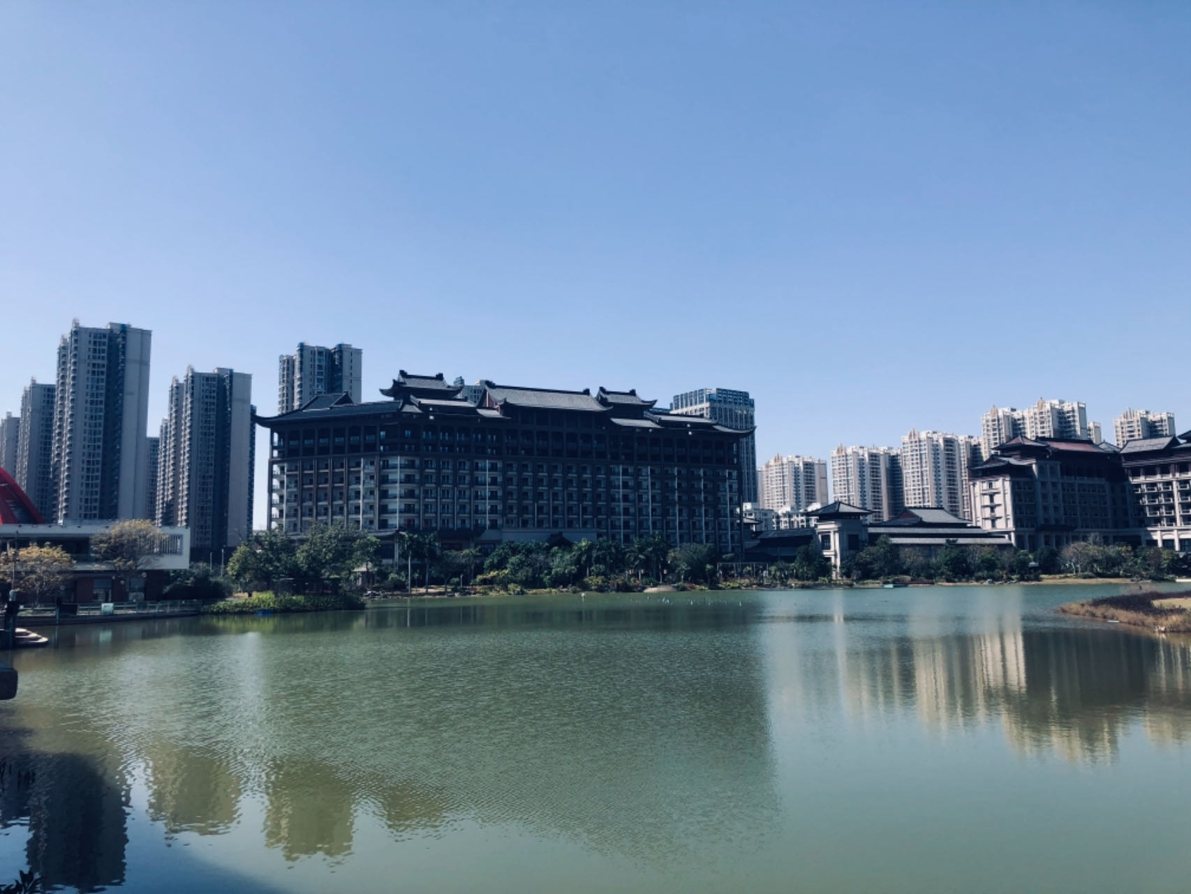 廣州萬達人工湖